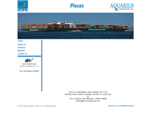 Tablet Screenshot of piscesshipping.com